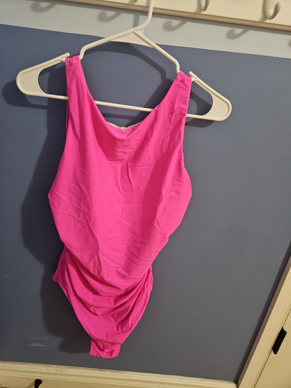 Women’s Bright Pink One-Piece Swimsuit
